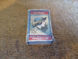 Ancienne Boite D'allumettes XIX° Illustrée Par Alfred Choubrac Rare ! - Matchboxes