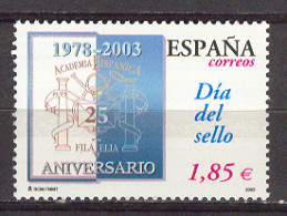 Spain 2003 - Dia Del Sello Ed 3980 (**) - Giornata Del Francobollo