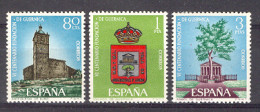 Spain 1966 - Fundacion Guernica Ed 1720-22 (**) - Ungebraucht