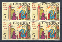 Spain. 1979. Dia Del Sello Ed 2526 Bl (**) - Journée Du Timbre