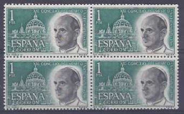 Spain 1963 - Concilio Vaticano II Ed 1540 (**) Bloq - Nuevos