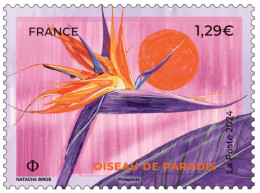 France 2024  Flowers Fleurs Strelitzia Reginae  MNH - Autres & Non Classés