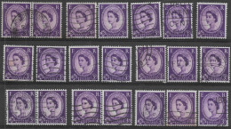 267 (21x) Used -Thanks Looking At Thr Scan (Carte 5) - Used Stamps