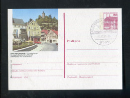 "BUNDESREPUBLIK DEUTSCHLAND" 1985, Bildpostkarte Mit Bildgleichem Stempel Ex "BAD BERNECK" (B1102) - Postales Ilustrados - Usados