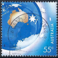 AUSTRALIA 2008 55c For Every Occasion-Earth & Map Of Australia FU - Gebraucht