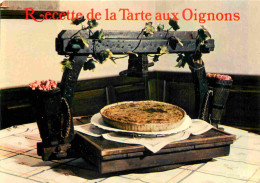 Recettes De Cuisine - Tarte Aux Oignons - Gastronomie - CPM - Carte Neuve - Voir Scans Recto-Verso - Recettes (cuisine)