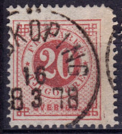 Stamp Sweden 1872-91 20o Used Lot25 - Gebruikt