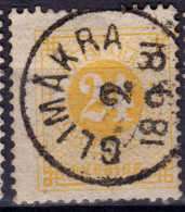 Stamp Sweden 1872-91 24o Used Lot41 - Usati