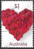 AUSTRALIA 2016 $1 Multicoloured, Love To Celebrate - Flower Heart SG4530 FU - Used Stamps