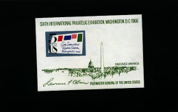 UNITED STATES/USA - 1966  WASHINGTON PHILATELIC EXIBITION  MS  MINT  NH - Blokken & Velletjes