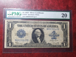 BILLETE ESTADOS UNIDOS 1923 $1 DOLLAR USA UNITED STATES BANKNOTE PMG 20 *COMPRAS MULTIPLES CONSULTAR* - Silver Certificates (1878-1923)