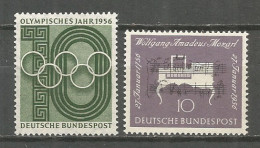 Germany Bundes Rep. 1956 Year MNH(**) Mi.#  228,231 - Ungebraucht