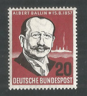 Germany Bundes Rep. 1957 Year MNH(**) Mi.# 266 - Ungebraucht