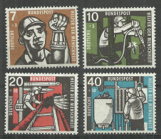 Germany Bundes Rep. 1957 Year MNH(**) Mi.# 270-73 - Ungebraucht