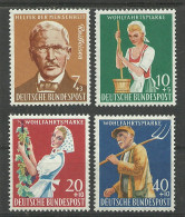 Germany Bundes Rep. 1958 Year MNH(**) Mi.# 297-300 - Ungebraucht