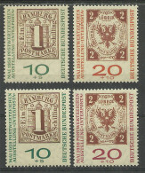 Germany Bundes Rep. 1959 Year MNH(**) Mi.# 310-11 A,b - Ungebraucht