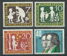 Germany Bundes Rep. 1959 Year MNH(**) Mi.# 322-25 - Ungebraucht