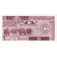 Somalie, 5 Shilin = 5 Shillings, 1983, KM:31c, NEUF - Somalië