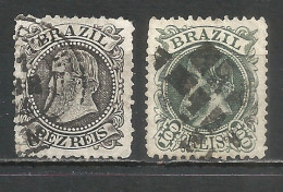 Brazil 1882 Year Nice Used Stamps - Gebraucht