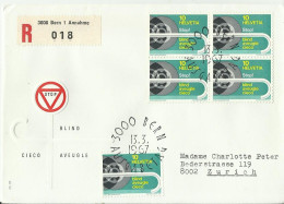 CH R  CV 1967 - Storia Postale