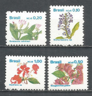 Brazil 1989 Year Mint Stamps MNH(**) Flowers - Neufs