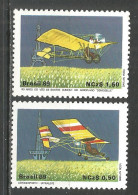Brazil 1989 Year Mint Stamps MNH(**) Set Aviation - Unused Stamps