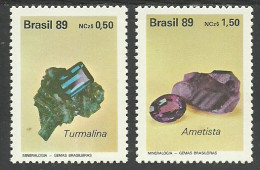Brazil 1989 Year Mint Stamps MNH(**) Set The Stones - Neufs