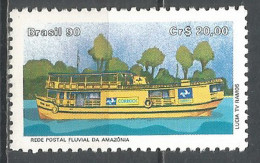 Brazil 1990 Year Mint Stamp MNH(**)boats  - Unused Stamps