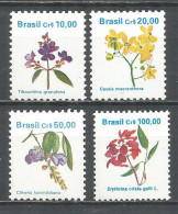 Brazil 1990 Year Mint Stamps MNH(**) Flowers - Neufs