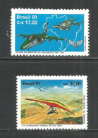 Brazil 1991 Year Mint Stamps MNH(**) Aviacion - Unused Stamps