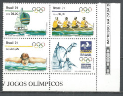 Brazil 1991 Year Mint Stamps MNH(**) Sport - Neufs