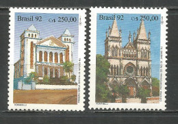 Brazil 1992 Year Mint Stamps MNH(**) Building Architecture - Neufs