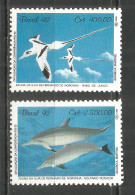 Brazil 1992 Year Mint Stamps MNH(**) Fish Birds - Neufs