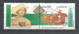 Brazil 1992 Year Mint Stamps MNH(**) Set - Neufs