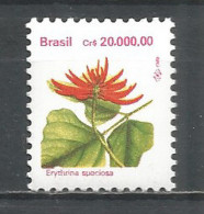 Brazil 1993 Year Mint Stamp MNH(**) Flowers - Unused Stamps