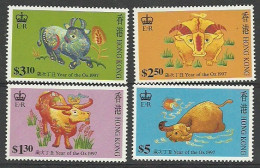 CHINA . Hong Kong , Mint Stamps (MNH**) Set , 1997 Year - Unused Stamps