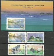 CHINA Hong Kong , Set + Block Mint MNH(**), 1997 Year - Unused Stamps