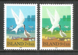 ICELAND 1972 Mint Stamps MNH(**) Set Birds - Neufs