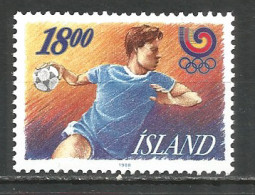 ICELAND 1988 Mint Stamp MNH(**) Handball - Nuovi