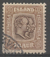 Iceland 1907 ( 16 Aur) , Used Stamp Michel # 55 - Gebraucht