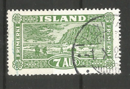 Iceland 1925 , Used Stamp Michel # 114 - Usados
