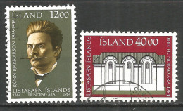 Iceland 1984 Used Stamps Set Mi 622-23 - Oblitérés