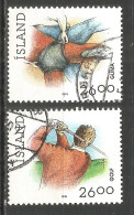 Iceland 1991 Used Stamps Mi 749-50 - Usados