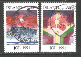 Iceland 1991 Used Stamps Mi 758-59 - Used Stamps