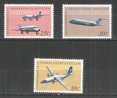Netherlands Antilles 1968 Year , Mint Stamps MNH (**) Michel# 196-200  Aviation - Curacao, Netherlands Antilles, Aruba