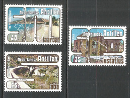 Netherlands Antilles 1977 Year , Mint Stamps MNH (**)  Michel# 345-347 - Curazao, Antillas Holandesas, Aruba