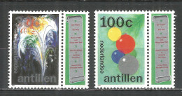 Netherlands Antilles 1989 Year , Mint Stamps MNH (**)  Michel# 674-675 - Curazao, Antillas Holandesas, Aruba