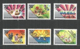 Netherlands Antilles 1991 Year , Mint Stamps MNH (**)  Michel# 717-722 - Curaçao, Antilles Neérlandaises, Aruba