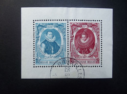 Belgie Belgique - 1941 - OPB/COB  N° 581A/581B  BL 17  (  2 Value ) - Obl. Albrecht & Isabella - Gebruikt