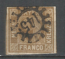 Bavaria 1862 Year Used Stamp , Mi. 11 - Autres & Non Classés